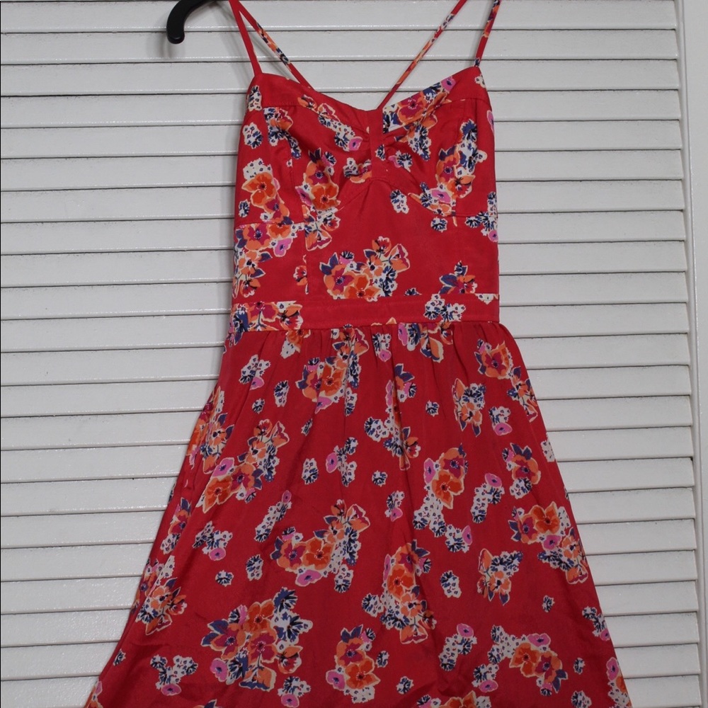 A floral dress